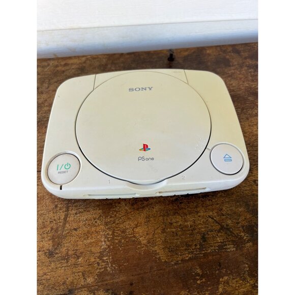 Sony PS One SCPH-101 Console ONLY Compact Design Retro Gaming System Works K3 - Picture 1 of 5